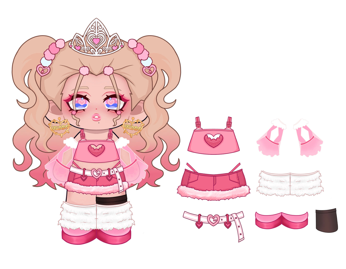 【Plushie Design】PLUSH WONDERLAND bunnibambii 20CM Plushie Cotton Doll
