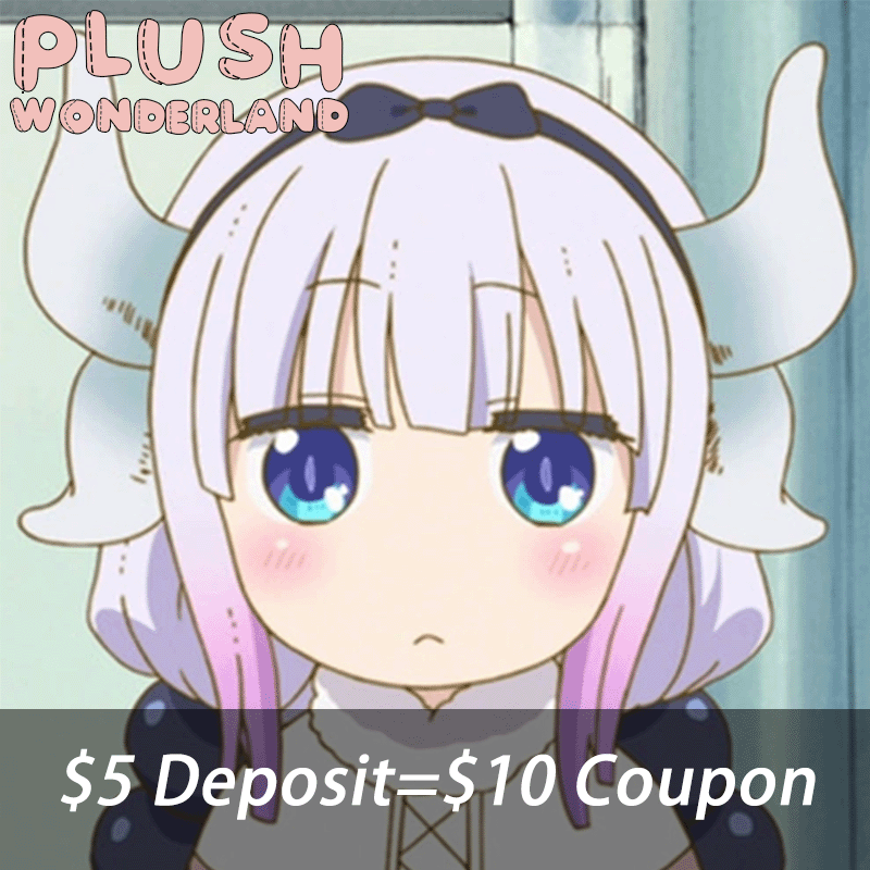 Deposit POLL PLUSH WONDERLAND Miss Kobayashi s Dragon Maid KannaKamu plushwonderland