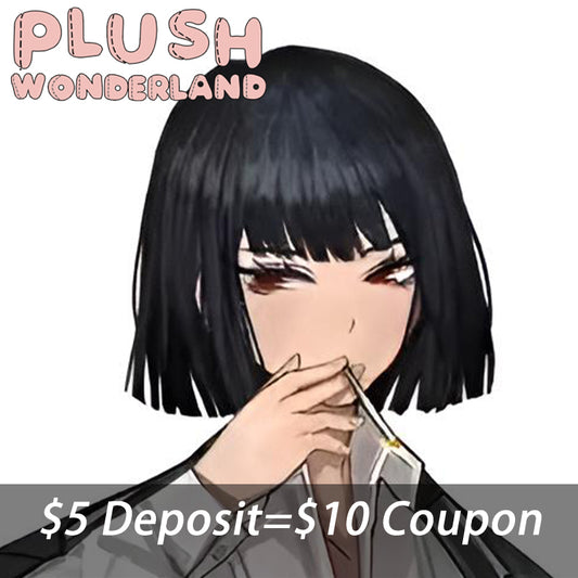 【INTEREST CHECK】【POLL】【DEPOSIT】PLUSH WONDERLAND Black Hair  20CM Cotton Doll