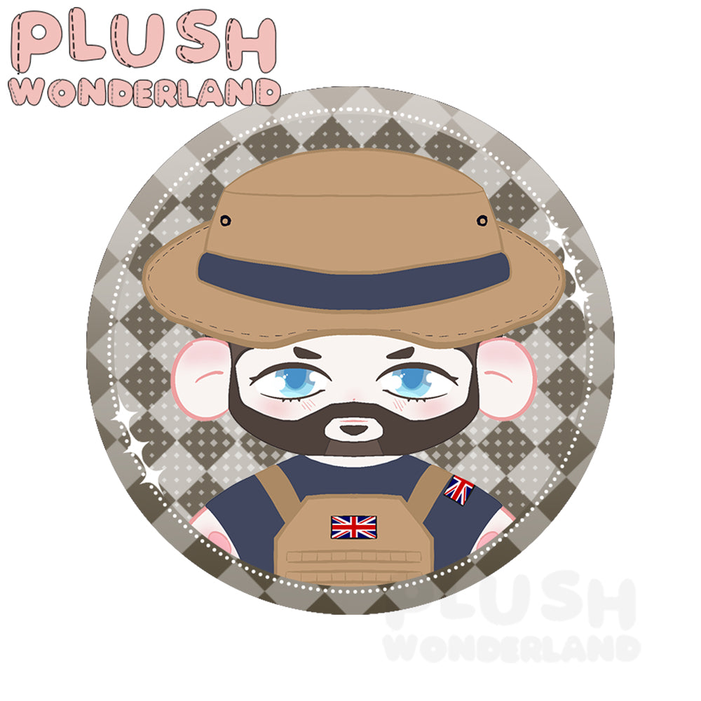 【Few In Stock】PLUSH WONDERLAND Beard Plushie Cotton 20CM Doll FANMADE COD
