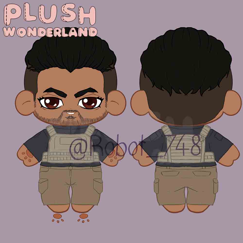 【Poll-Failed】PLUSH WONDERLAND Colonel Cotton 20CM Doll FANMADE COD