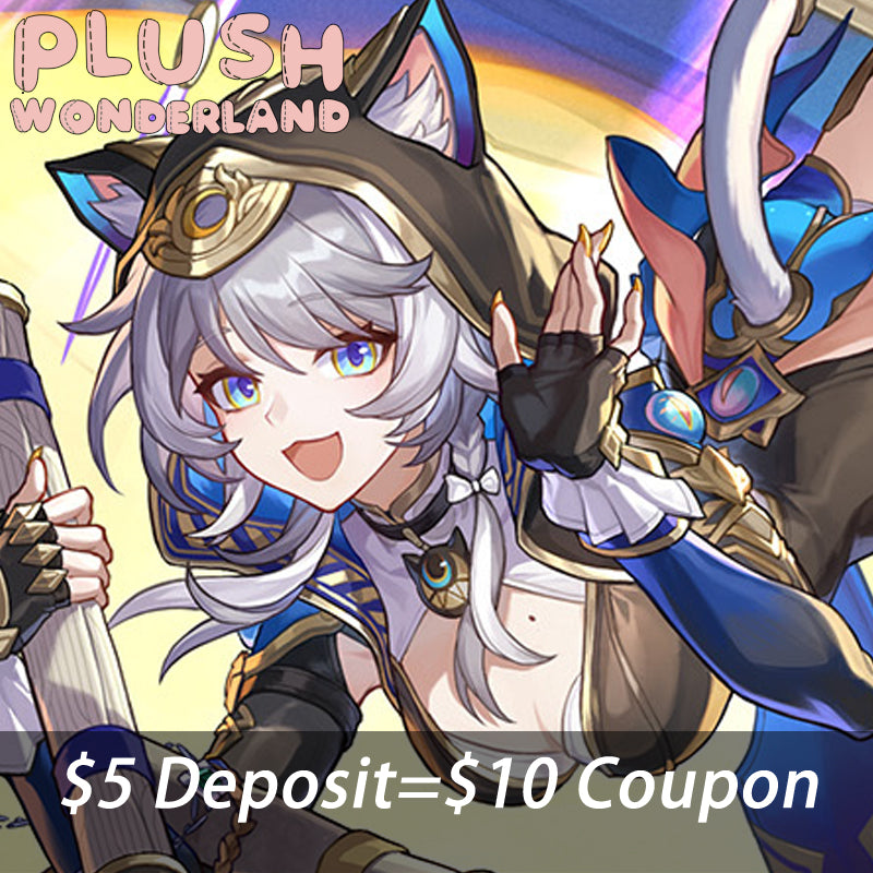 【INTEREST CHECK】【POLL】【DEPOSIT】PLUSH WONDERLAND Catgirl Character Plushie 20CM Cotton Doll