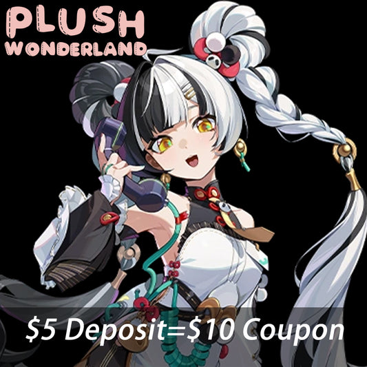 【INTEREST CHECK】【POLL】【DEPOSIT】PLUSH WONDERLAND Panda Girl 20CM Cotton Doll