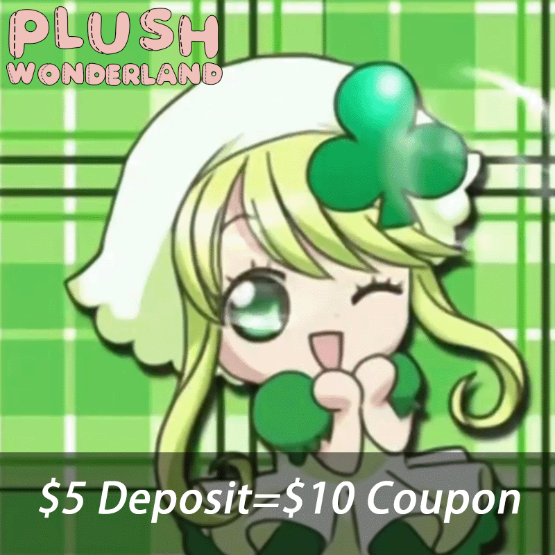 DEPOSIT POLL PLUSH WONDERLAND Shugo Chara Hinamori Suu 10CM