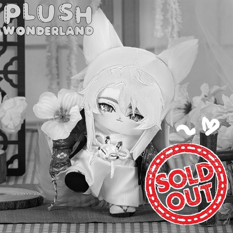 【Sold Out】PLUSH WONDERLAND pink fox Plushie 20CM Doll FANMADE Spicy Strategist