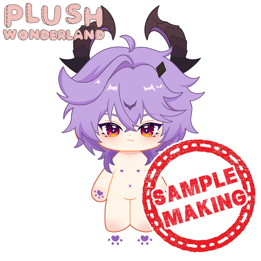 【Sample Making】PLUSH WONDERLAND Purple Hair Plushie 20CM Cotton Doll