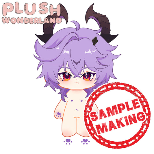 【Sample Making】PLUSH WONDERLAND Purple Hair Plushie 20CM Cotton Doll