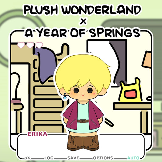 【PRESALE】【Authorized】PLUSH WONDERLAND A Year Of Springs Erika 20CM Plushie Cotton Doll
