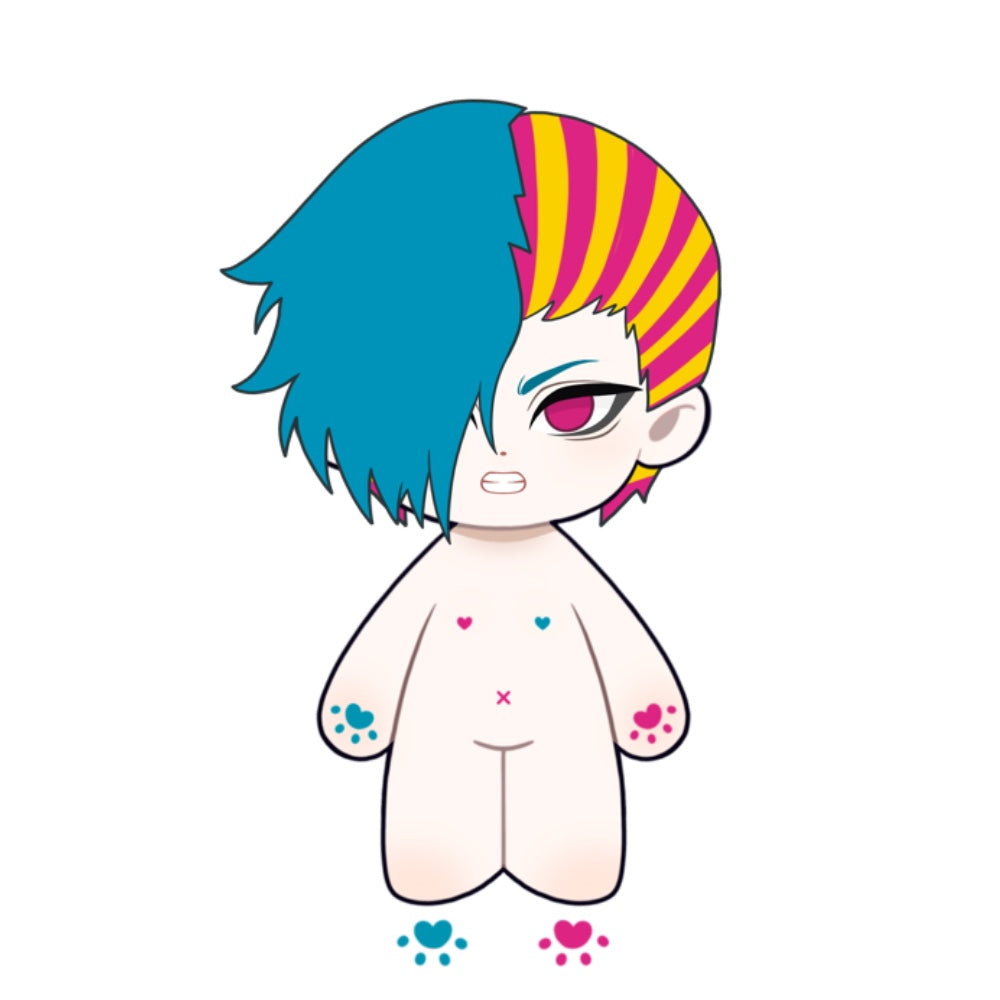 【Sample Making】PLUSH WONDERLAND Striped man Plushie Doll