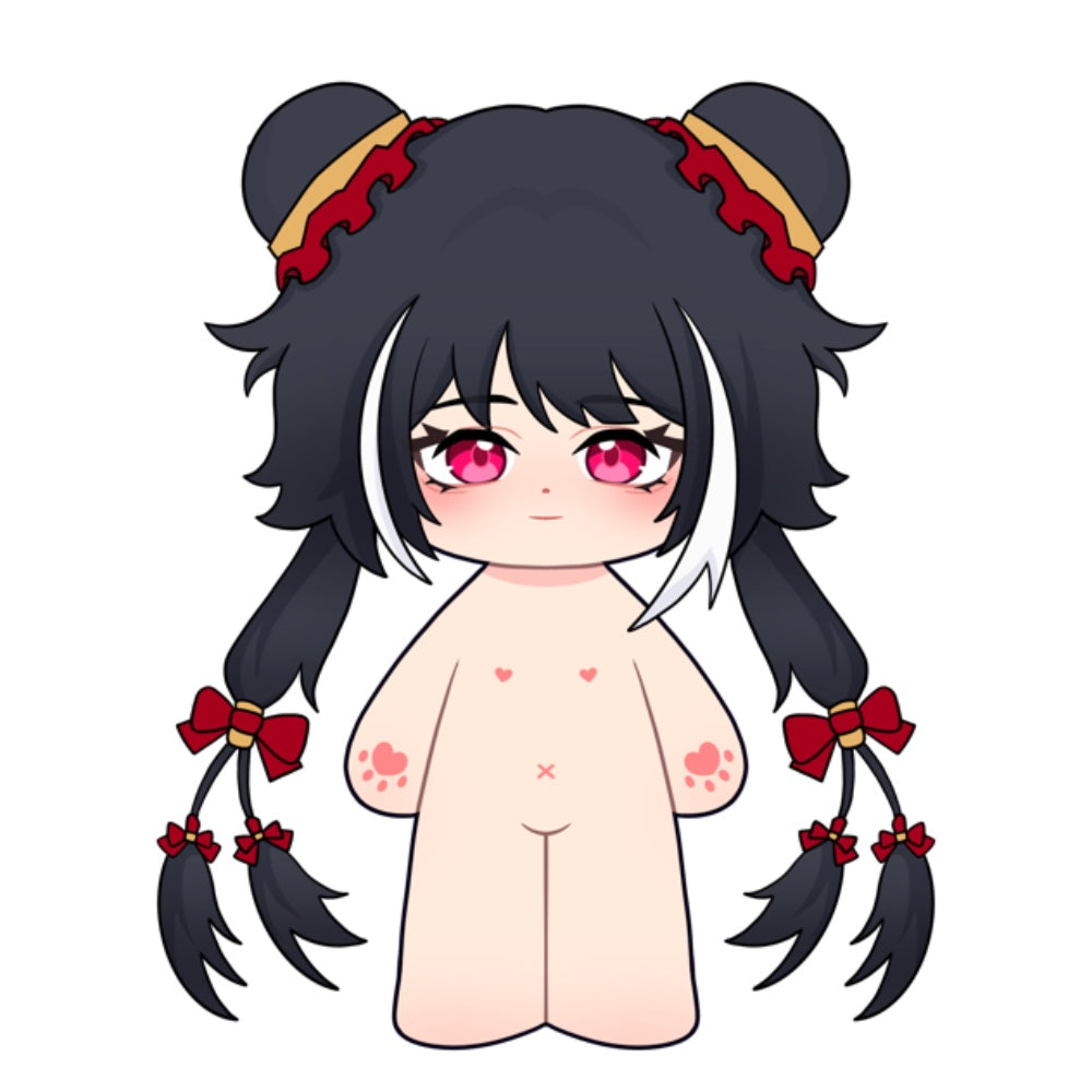 【Sample Making】PLUSH WONDERLAND Ball head 20CM Cotton Doll FANMADE