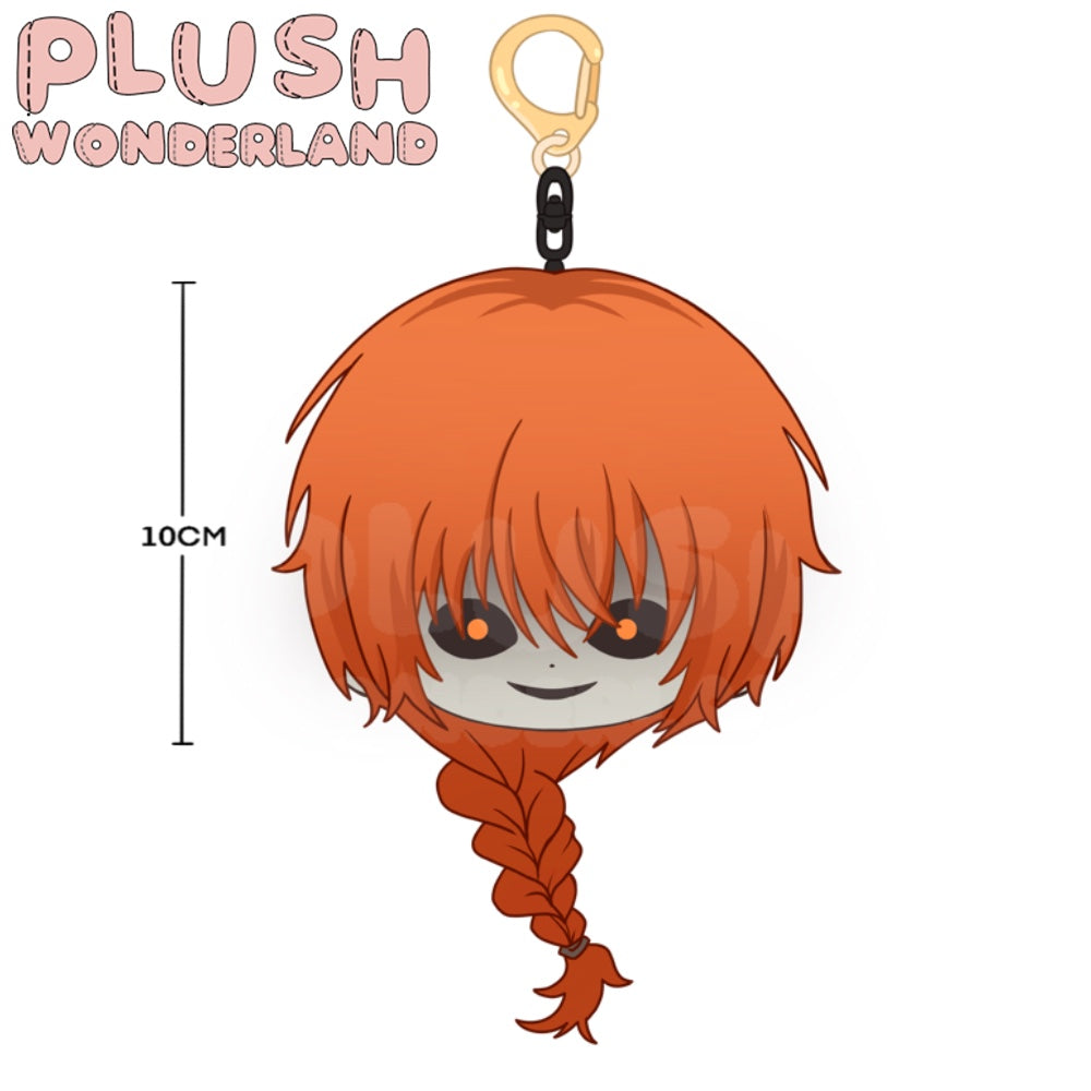 【Plushie Design】【10CM Doll】PLUSH WONDERLAND Orange head guy Plushie 10CM Doll Pendant FANMADE