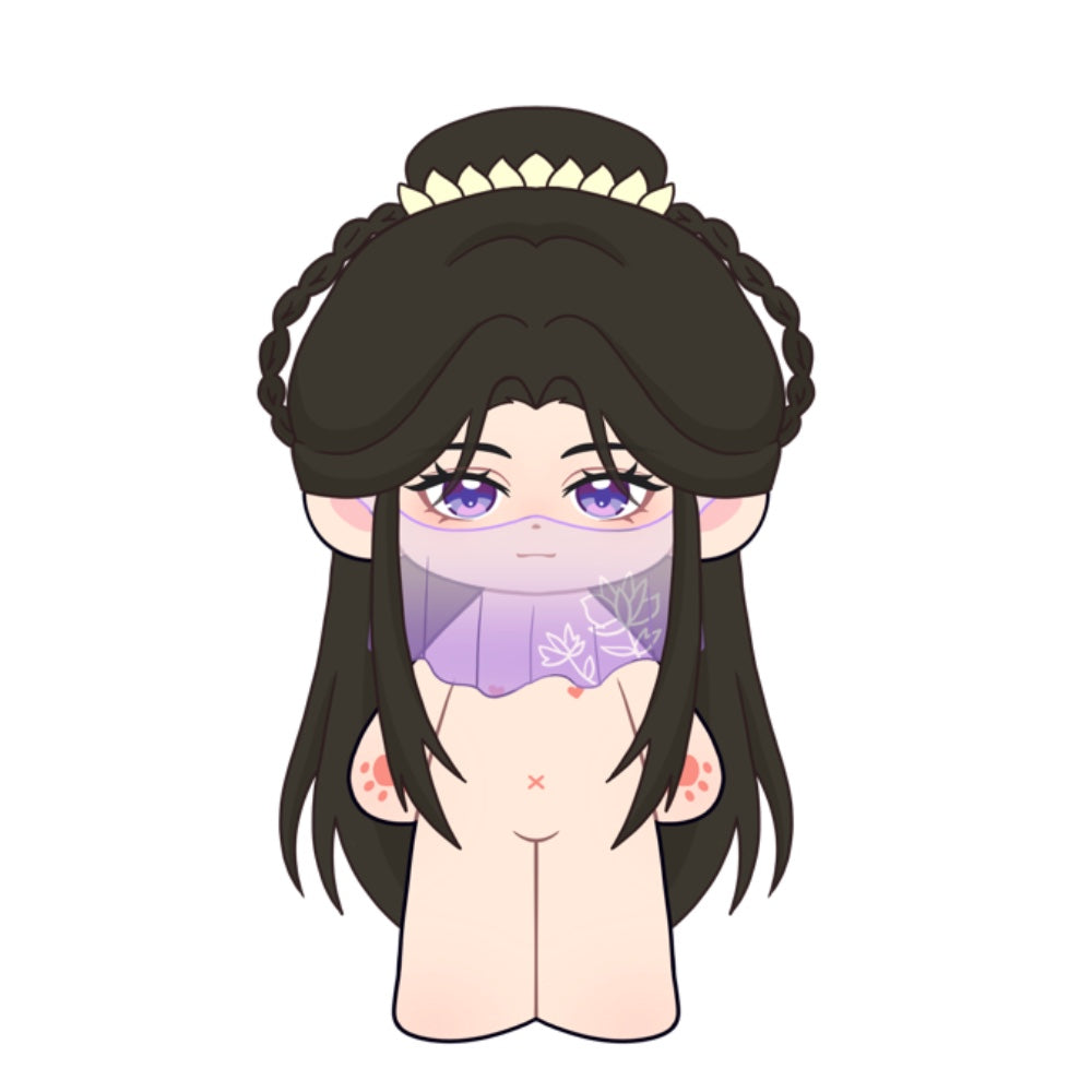 【Sample Making】PLUSH WONDERLAND Veiled woman Plushies Plush Cotton Doll FANMADE 20CM