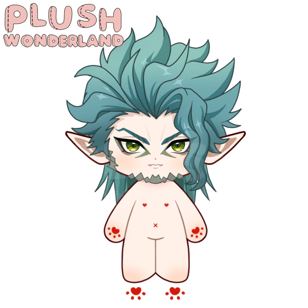 【Plushie Design】PLUSH WONDERLAND Green Scaled Elf Plushie 20CM Cotton Doll