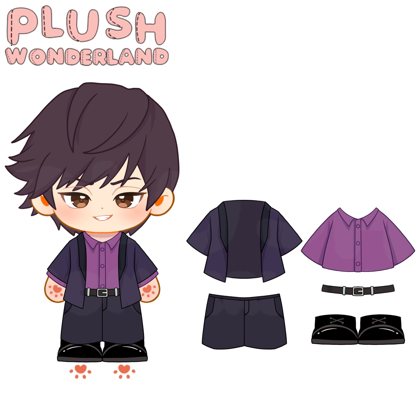 【Sample Making】PLUSH WONDERLAND Smooth Personality Plushie 20CM Cotton Doll