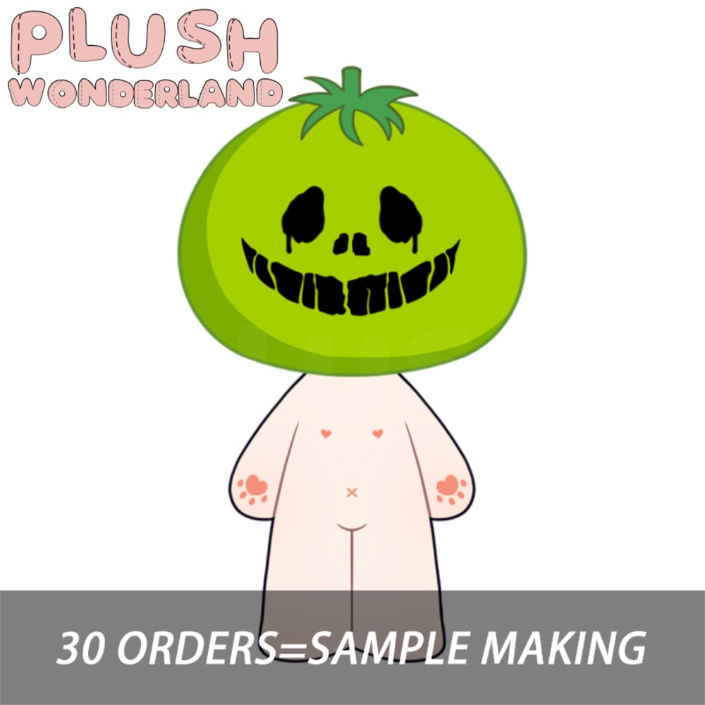 【Sample Making】PLUSH WONDERLAND Green Tomato 20CM Cotton Doll