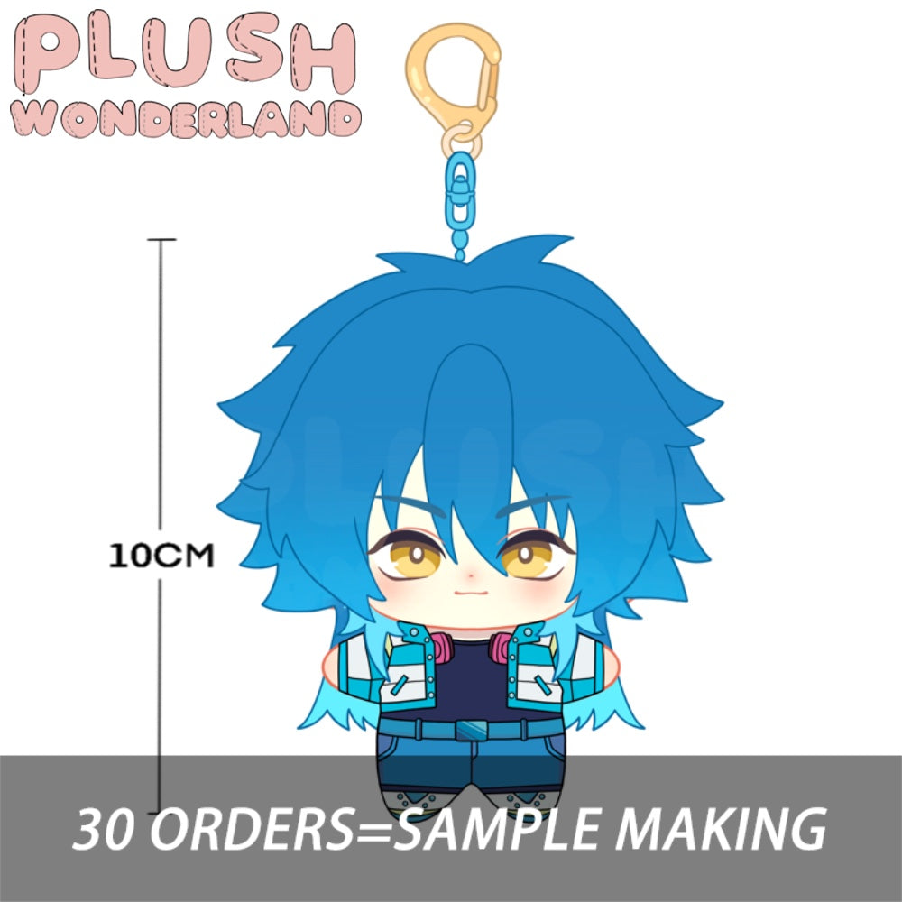 【Sample Making】【10CM Doll】PLUSH WONDERLAND Sly Blue Plushie 10CM Printed Body Doll Pendant FANMADE