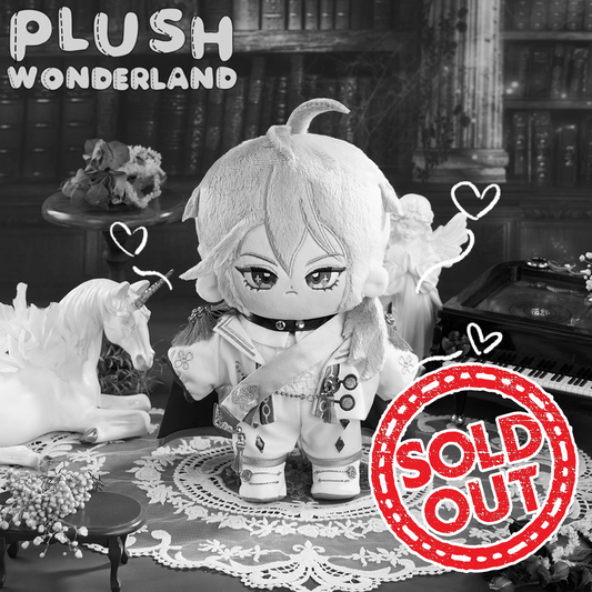 【Sold Out】PLUSH WONDERLAND Noble Knight Cotton Doll Plushie 20CM FANMADE