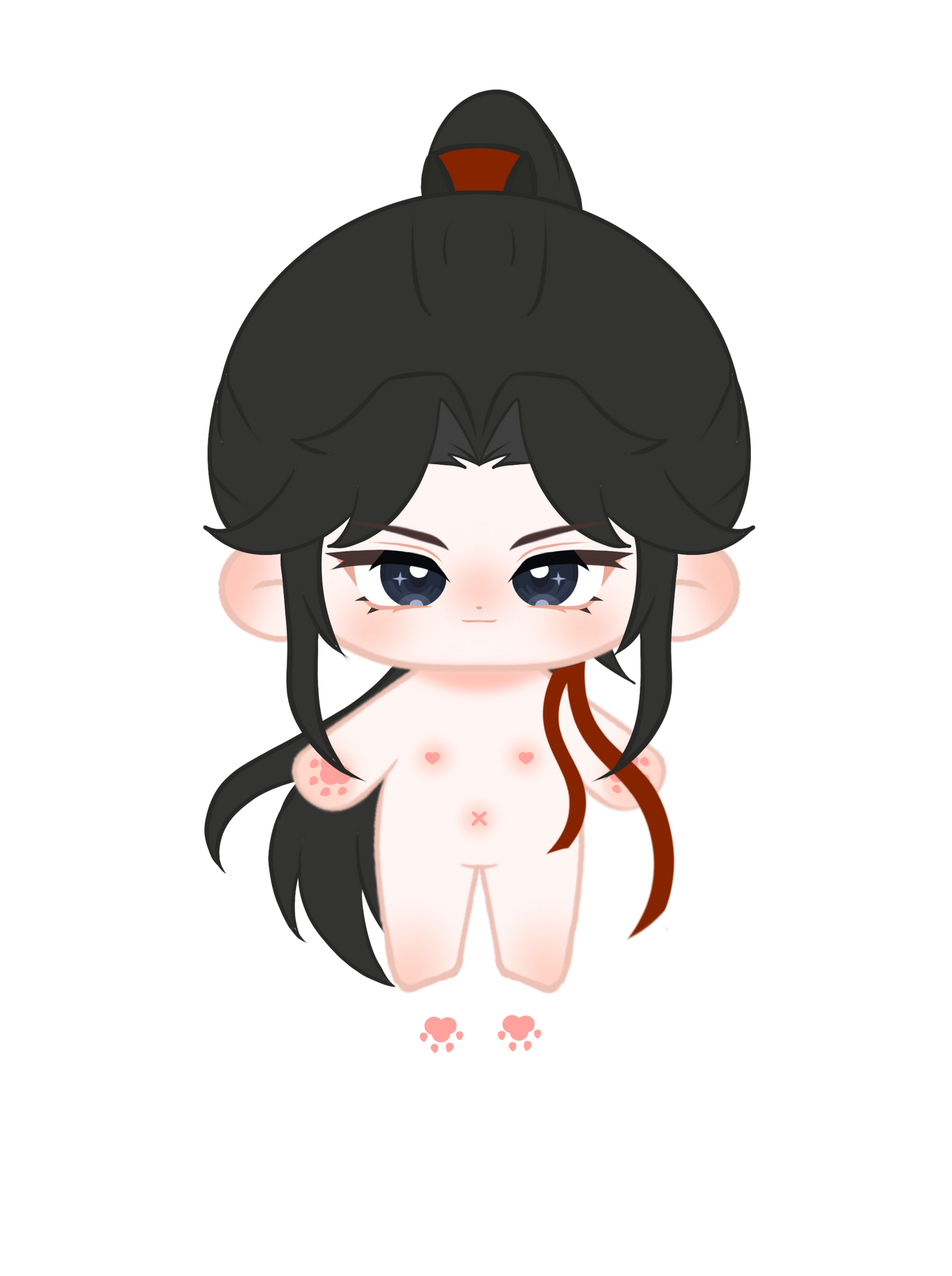 【Sample Making】PLUSH WONDERLAND Blackthorn Cotton Doll Plush 20 CM FANMADE