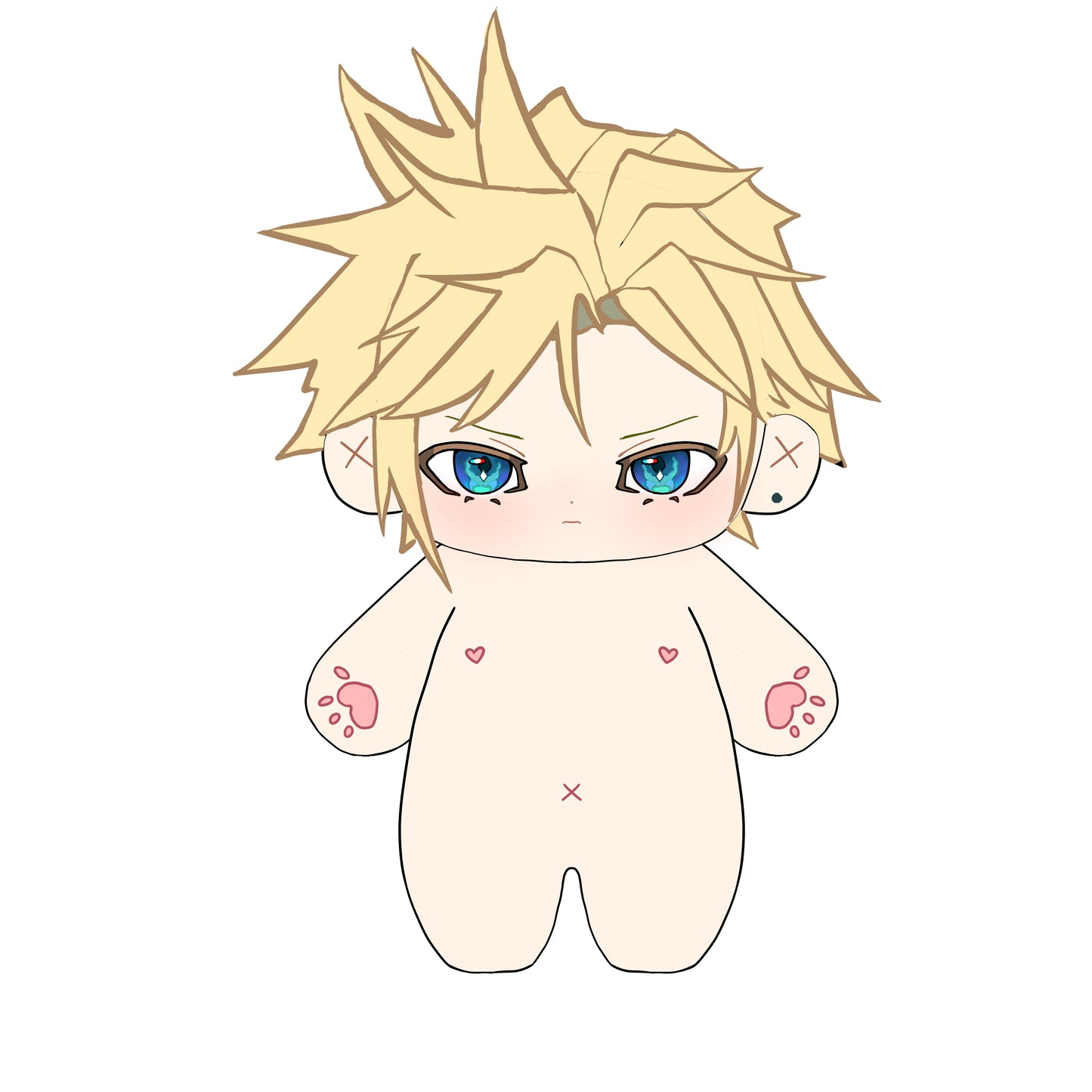 【Poll-Failed】PLUSH WONDERLAND Plushie Bastard Cotton Doll 20CM FANMADE