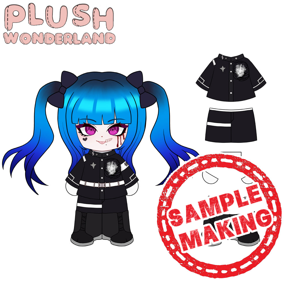【Sample Making】PLUSH WONDERLAND Blue Twintails 20CM Cotton Doll