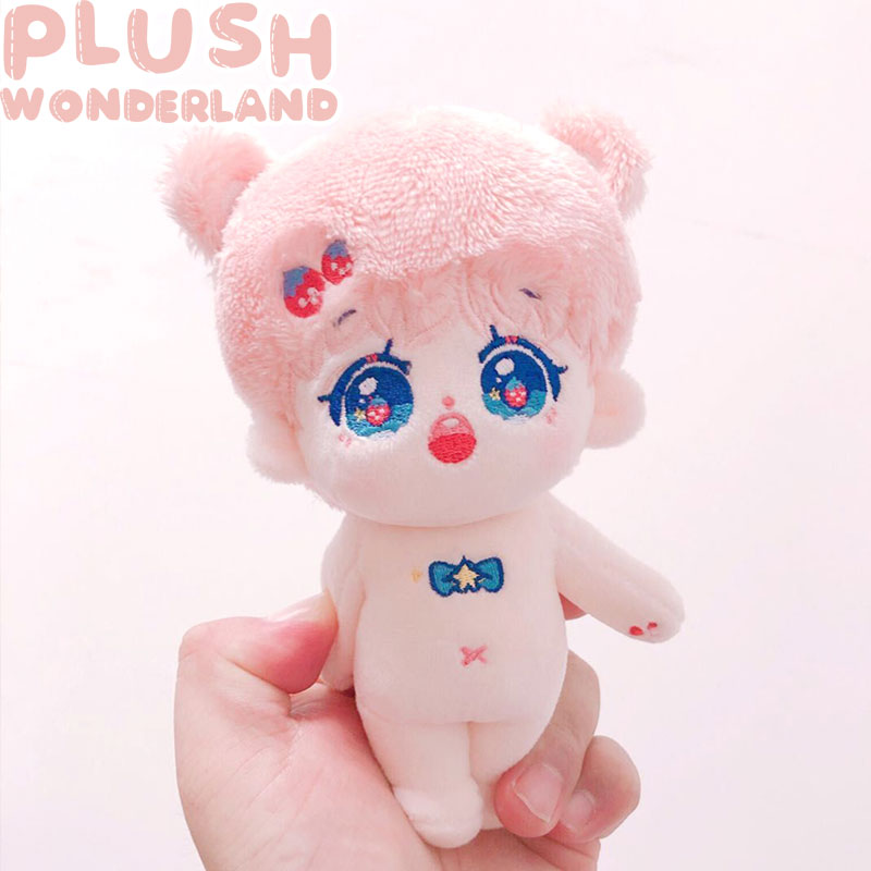 【In Stock】PLUSH WONDERLAND Strawberry Cheese Bear Pluhsie Cotton Doll Cute No Character 15CM
