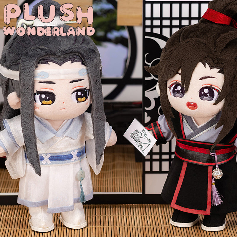 【PRESALE】PLUSH WONDERLAND Mo Dao Zu Shi The Untamed Lang Wangji Wei Wuxian Plush Doll 20 CM