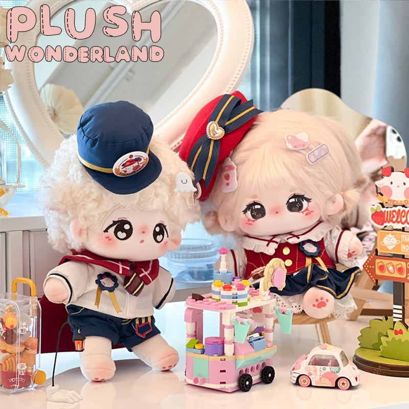 【In Stock】PLUSH WONDERLAND Conductor Flight Attendant Doll Plush Clothes 20 CM