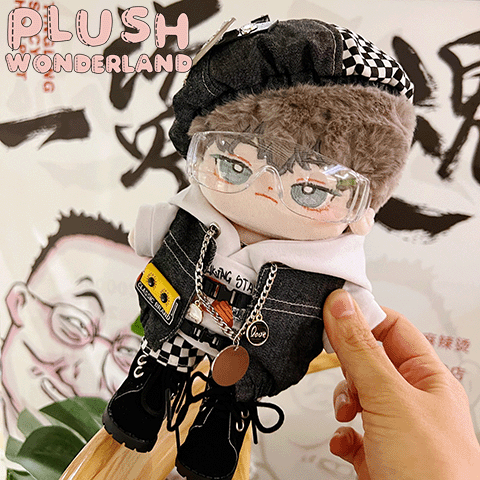PLUSH WONDERLAND Lost in White and Black Clothes 20 CM Boy Plushies