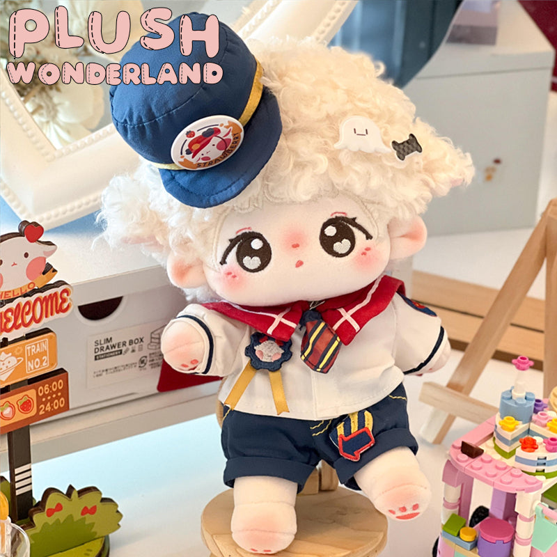 【In Stock】PLUSH WONDERLAND Conductor Flight Attendant Doll Plush Clothes 20 CM