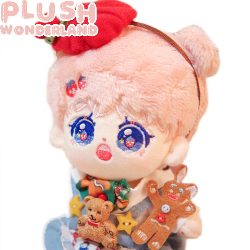【In Stock】PLUSH WONDERLAND Strawberry Cheese Bear Pluhsie Cotton Doll Cute No Character 15CM