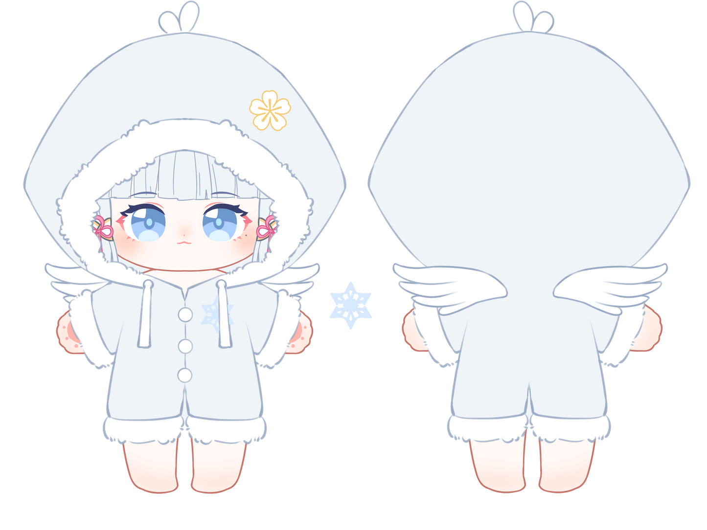 【Halloween 40% OFF】【Last Batch】【IN STOCK】PLUSH WONDERLAND Game Princess Egret Cotton Doll Plush 20CM Plushies FANMADE