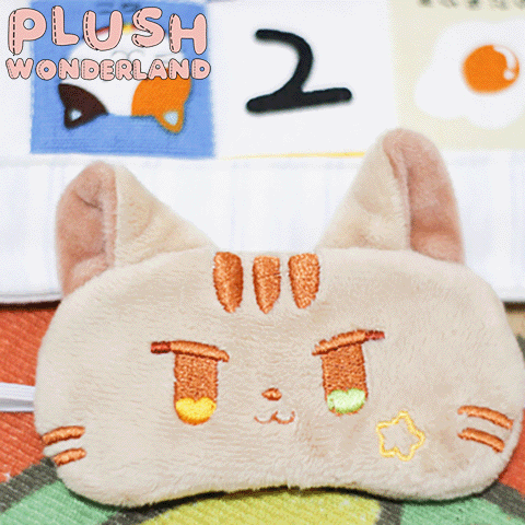 【IN STOCK】PLUSH WONDERLAND Cotton Doll Animal Eye Mask 20 CM