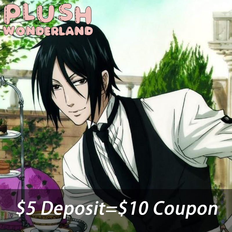 Sebastian michaelis clearance plush