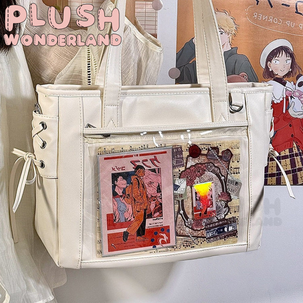 【INSTOCK】PLUSH WONDERLAND Ribbon Tote itaBag