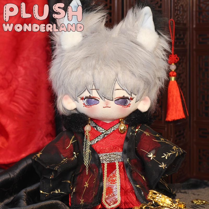 【IN STOCK】PLUSH WONDERLAND Ancient Red Wedding Clothes 20CM Cotton Doll Clothes Black Red