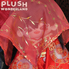 Load image into Gallery viewer, 【IN STOCK】PLUSH WONDERLAND Ancient Red Wedding Clothes 20CM Cotton Doll Clothes Black Red
