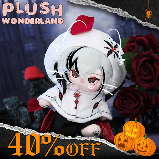 【Halloween 40% OFF】【Last Batch】【IN STOCK】PLUSH WONDERLAND Peruere Plushie Cotton Doll FANMADE 20CM