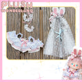 【Auf Lager】Plüsch-Wunderland „Tausend Schichten der Liebe“ Hochzeitspuppen-Kleidung