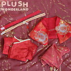 【IN STOCK】PLUSH WONDERLAND Ancient Red Wedding Clothes 20CM Cotton Doll Clothes Black Red