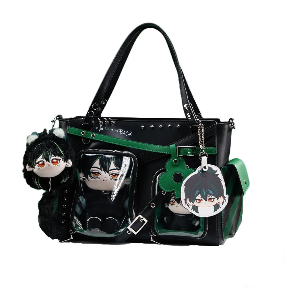 【Authorized】【PRESALE】PLUSH WONDERLAND The Kid at the Back Solivan Brugmansia Impression Ita Bag   【Authorized】【PRESALE】PLUSH WONDERLAND The Kid at the Back Solivan Brugmansia Impression Ita Bag