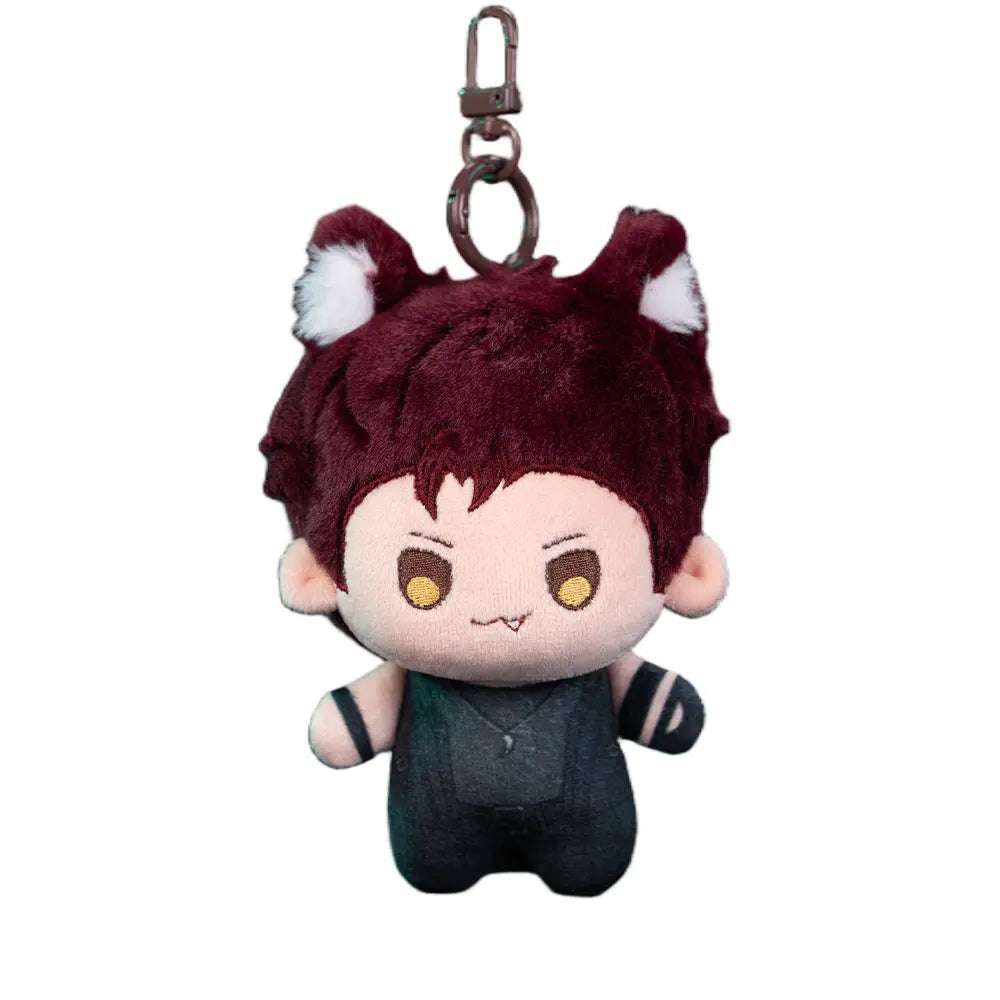 [10CM Doll] Red Wolf Plushie Keychain FANMADE