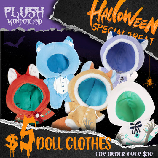 Pay More $5 Can Get One Doll clothes （For Orders  Over  $30 )