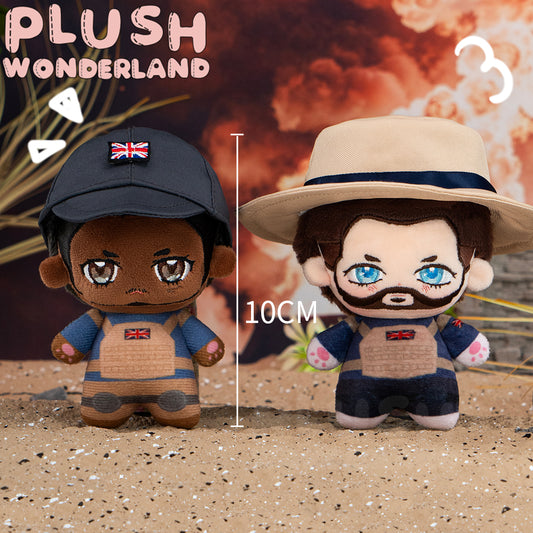【In Stock】【10CM Doll】PLUSH WONDERLAND The Man in the Hat Printed Body Doll Plushie 10CM FANMADE COD