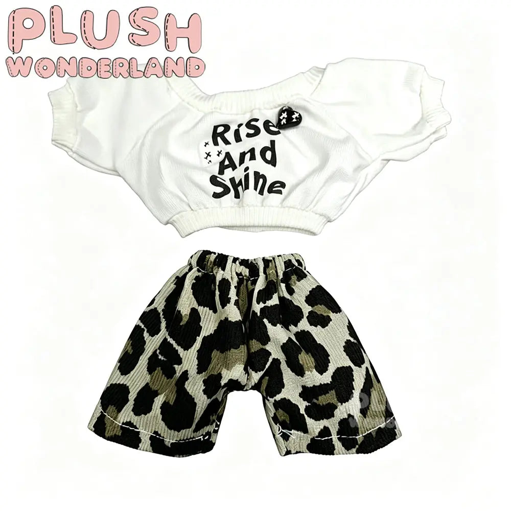 [20CM Doll Clothes] Black‑White Rhythm Sweet‑Cool Set