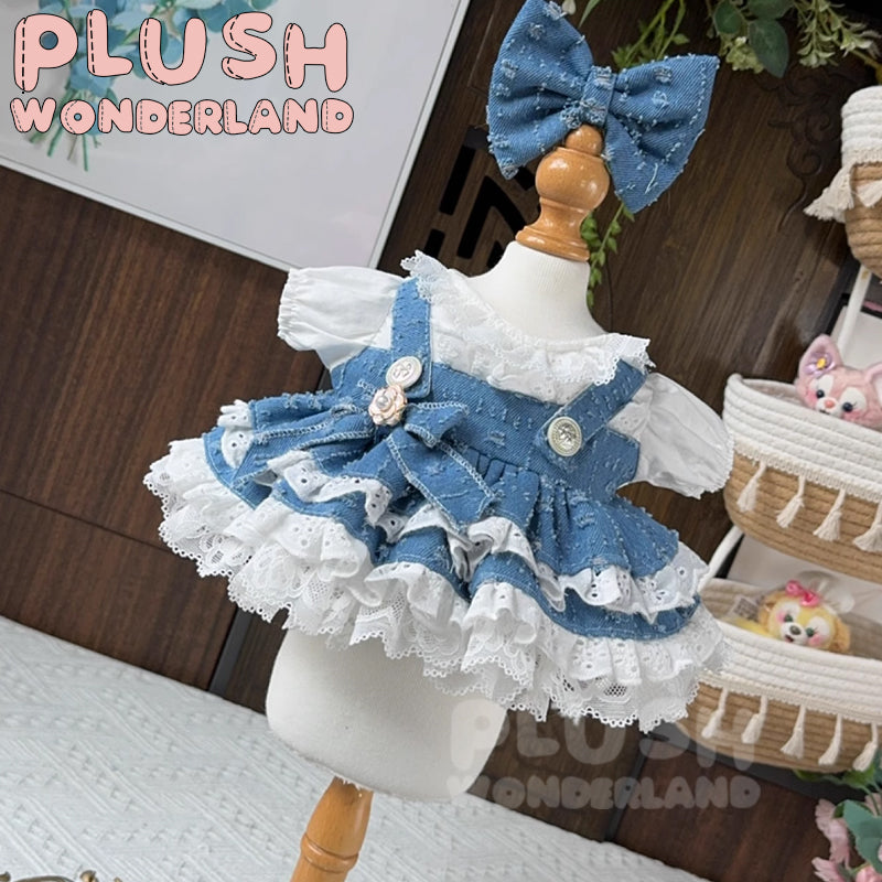 【SOFORT VERFÜGBAR】PLUSH WONDERLAND Jeans-Prinzessinnenrock für 20 cm Puppenkleidung