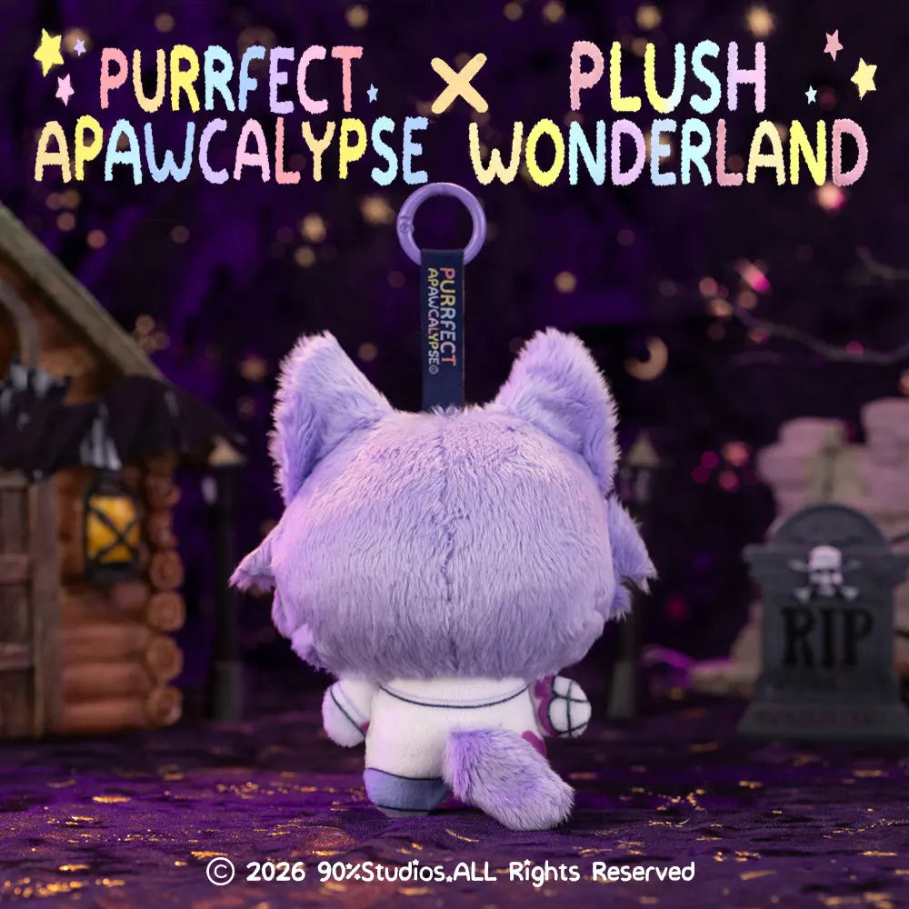 [10CM Doll] [Authorized] Purrfect Apawcalypse Plushie Keychain