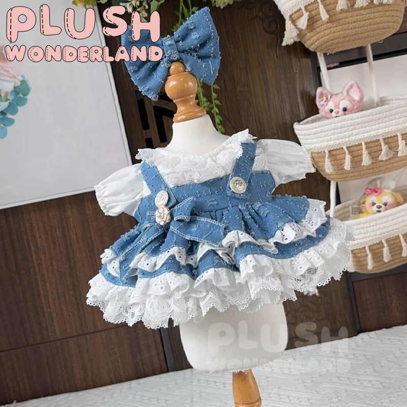 【SOFORT VERFÜGBAR】PLUSH WONDERLAND Jeans-Prinzessinnenrock für 20 cm Puppenkleidung