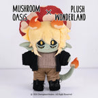 【PRESALE】【Authorized】PLUSH WONDERLAND Mushroom Oasis Mychael 20CM Plushie Cotton Doll   【PRESALE】【Authorized】PLUSH WONDERLAND Mushroom Oasis Mychael 20CM Plushie Cotton Doll