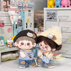 【Auf Lager】PLUSH WONDERLAND Niedlicher Frühlings-Reiseanzug für 20 cm Puppenkleidung