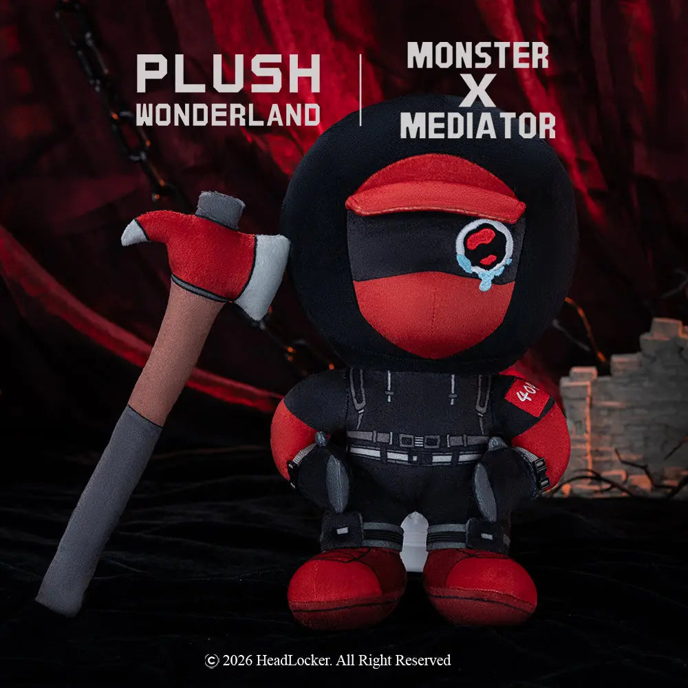 【In Stock】【Authorized】PLUSH WONDERLAND Monster X Mediator NauseAxe404 Plushie Cotton Doll   【In Stock】【Authorized】PLUSH WONDERLAND Monster X Mediator NauseAxe404 Plushie Cotton Doll
